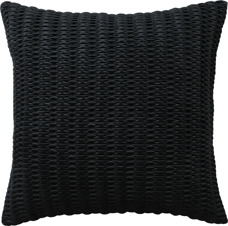 Loxton Black European Pillowcase by Private Collection