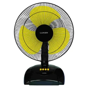 Luker Tempest Table Fan 400mm LTF16S YW BK