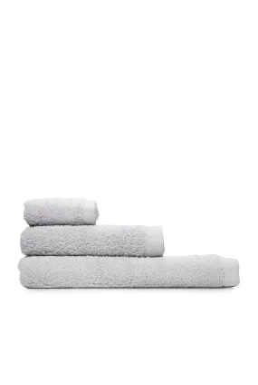 Luxury Bath Towel Sets in Silver Grey Color