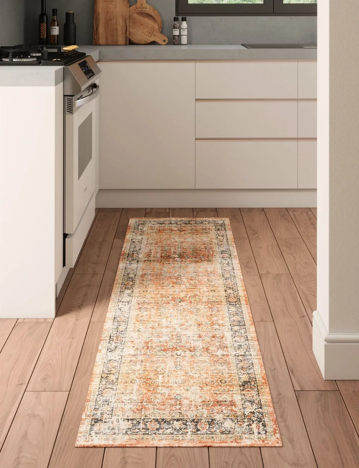 Makayla Terracotta Spice Multi Rug - Second Love