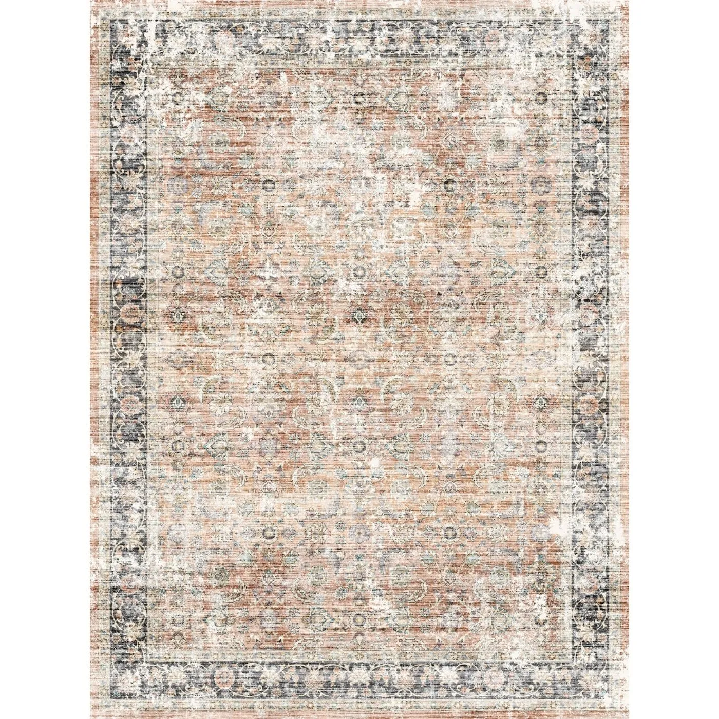 Makayla Terracotta Spice Multi Rug - Second Love