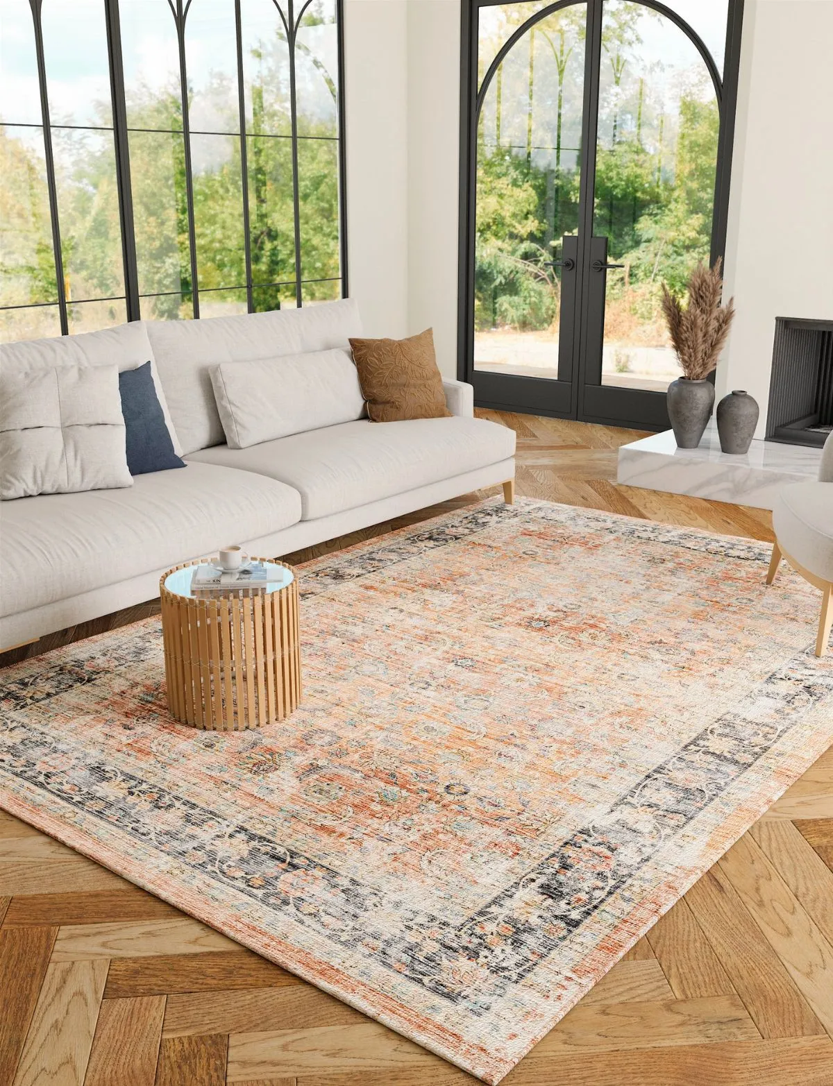 Makayla Terracotta Spice Multi Rug - Second Love