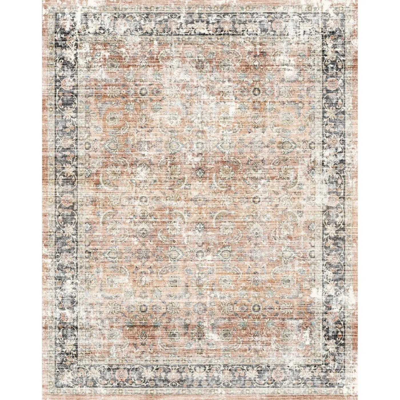 Makayla Terracotta Spice Multi Rug - Second Love