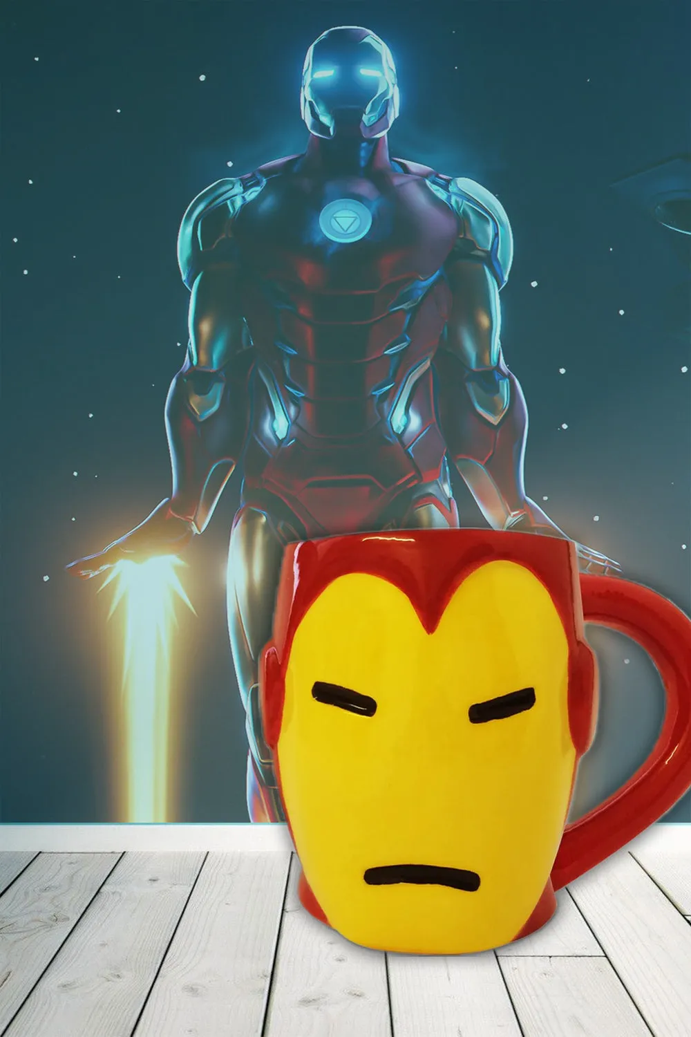 Marvel Comic 3D Iron-Man Mug