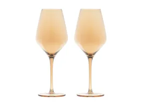 Maxwell & Williams Glamour Wine Glass 520ML Set of 2 Gold Gift Boxed