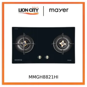 Mayer MMGH8821HI 86cm 2 Burner Glass Gas Hob