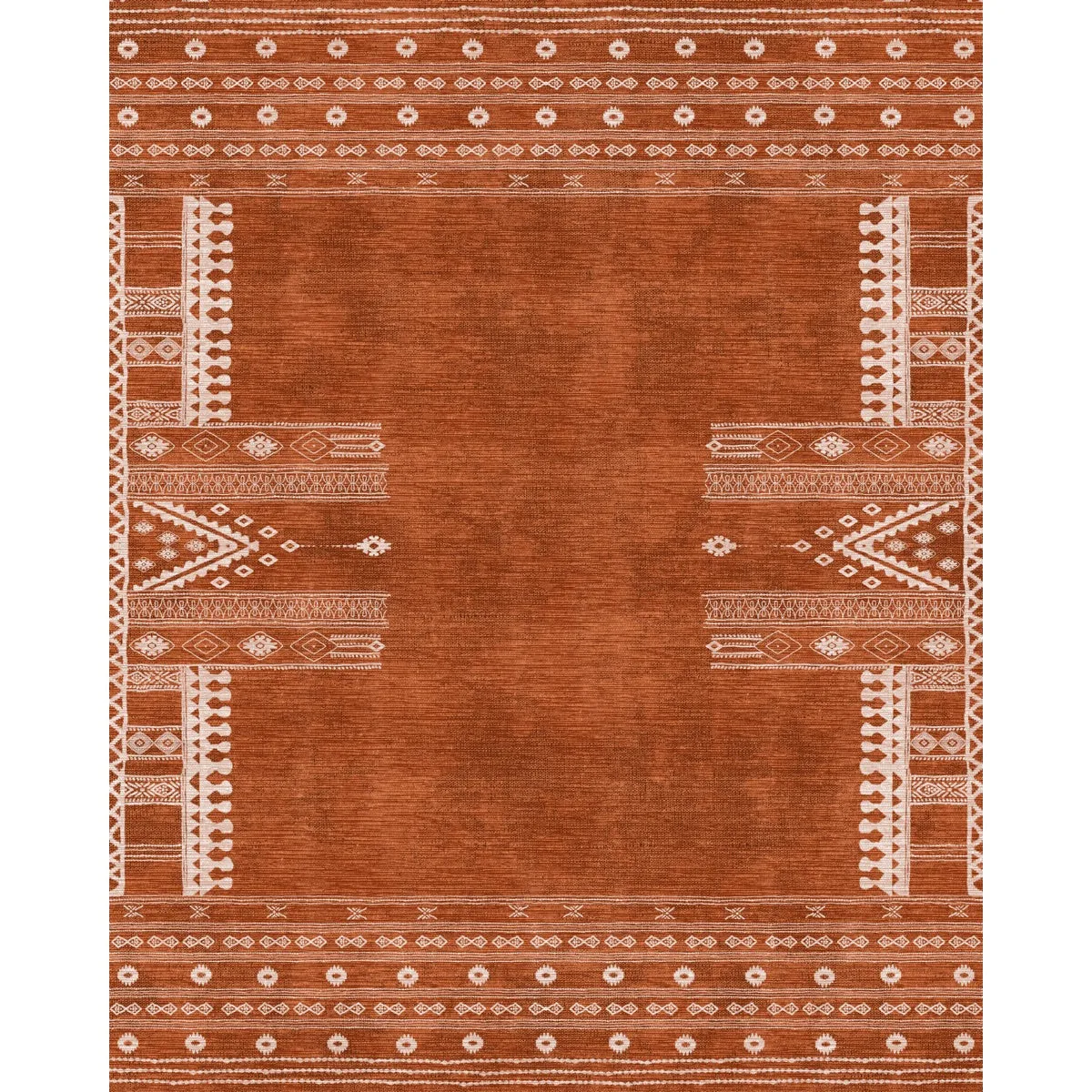 Mazela Orange Rug