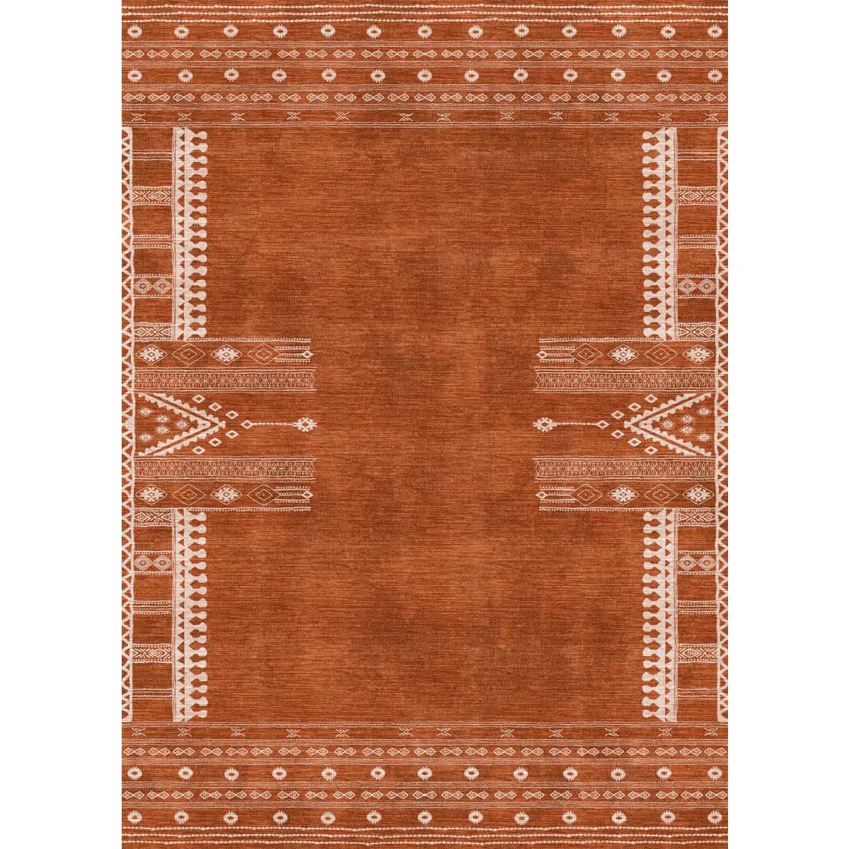 Mazela Orange Rug