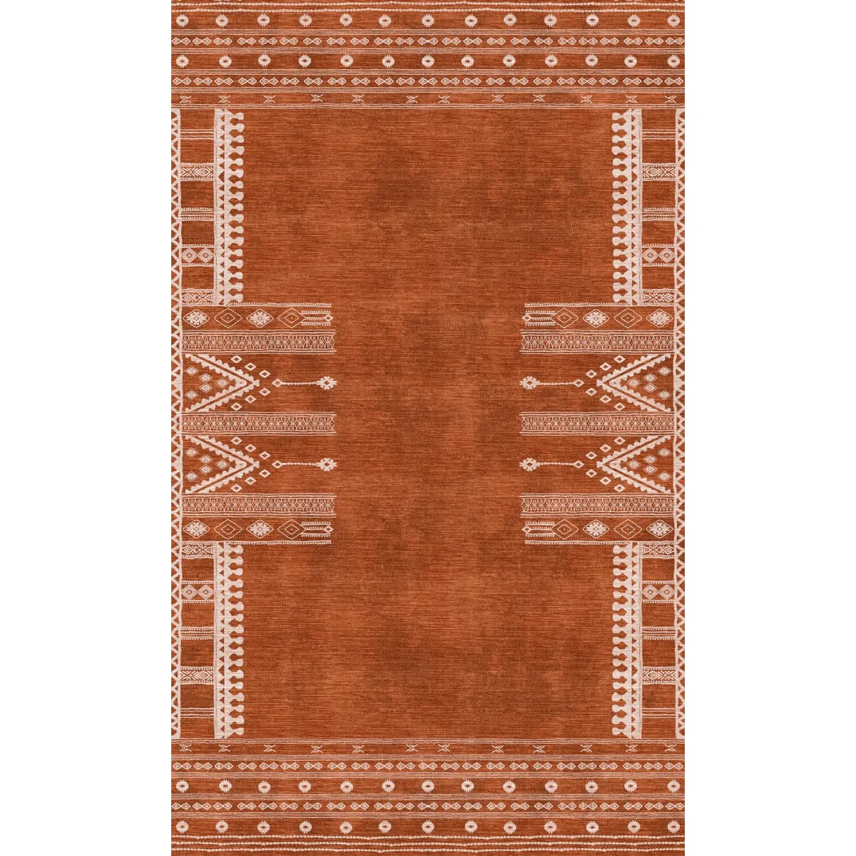 Mazela Orange Rug