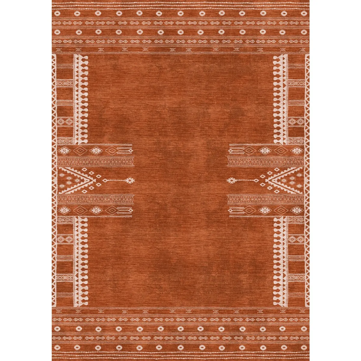 Mazela Orange Rug