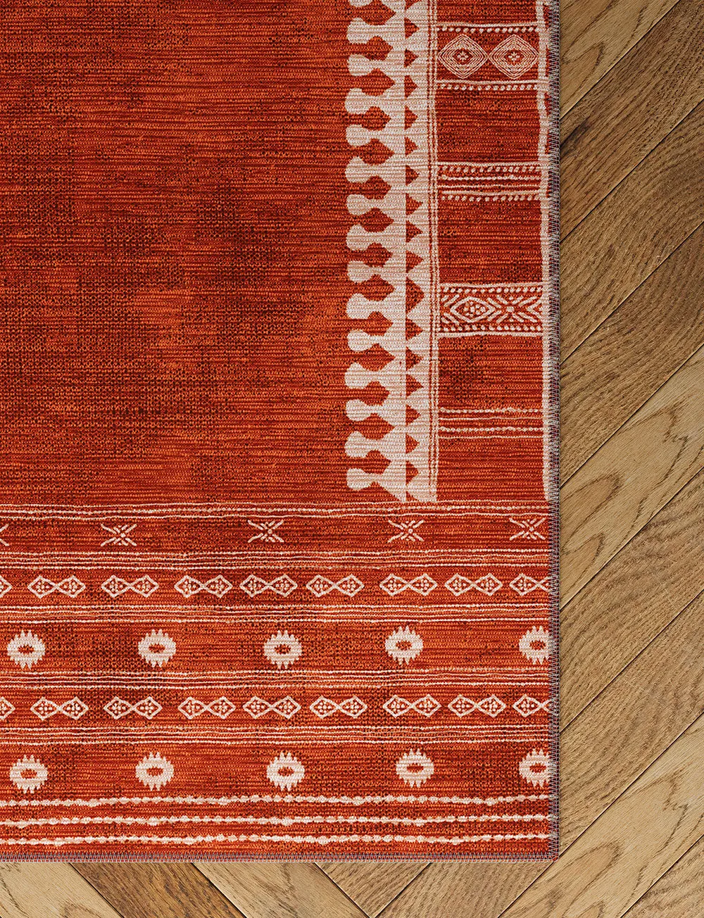 Mazela Orange Rug