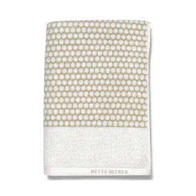 mette ditmer | grid bath towel | sand   off white - DC