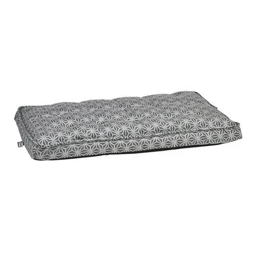 Micro Jacquard Luxury Dog Crate Mattress Pad — Mercury