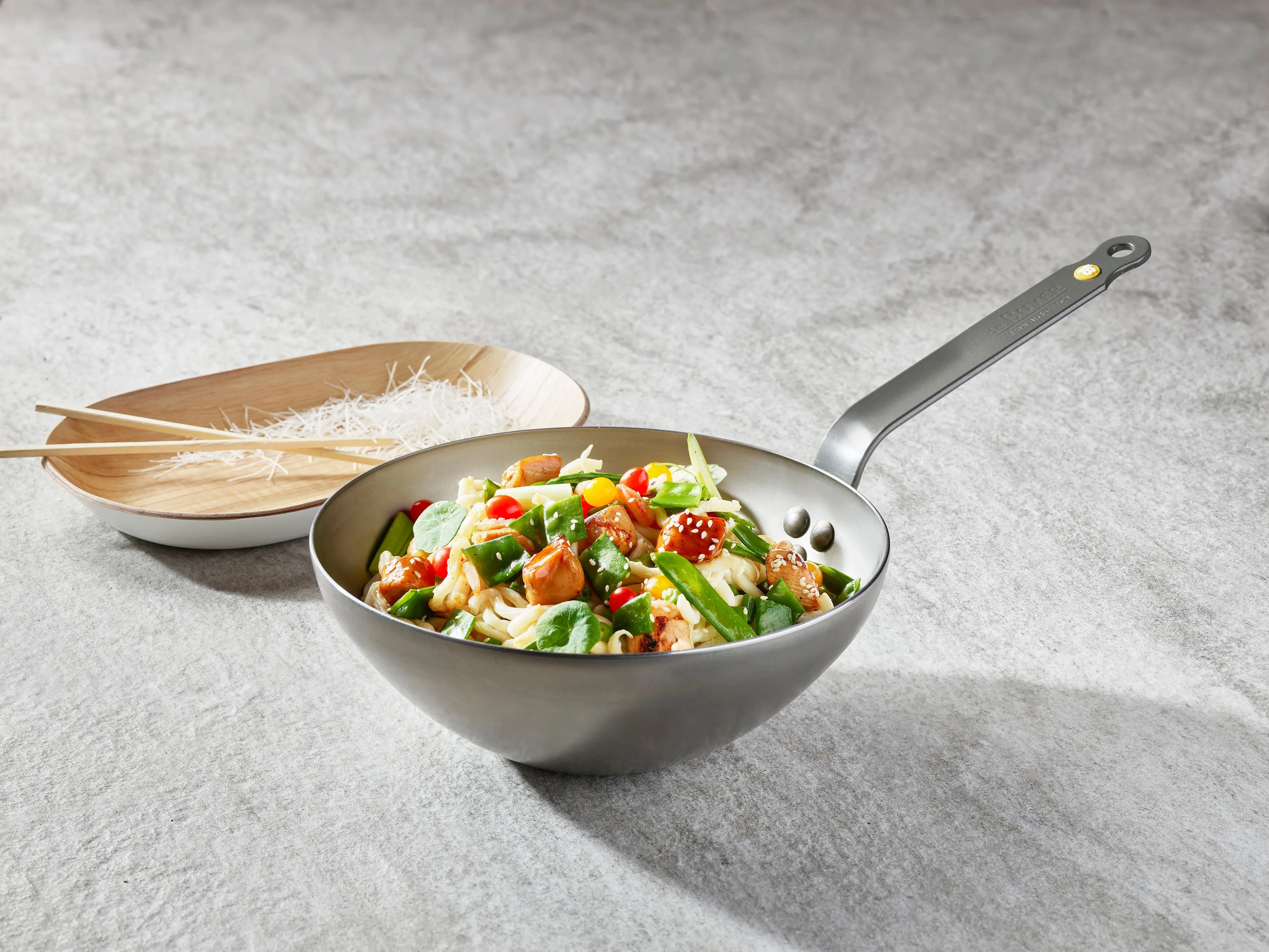 MINERAL B Carbon Steel Wok