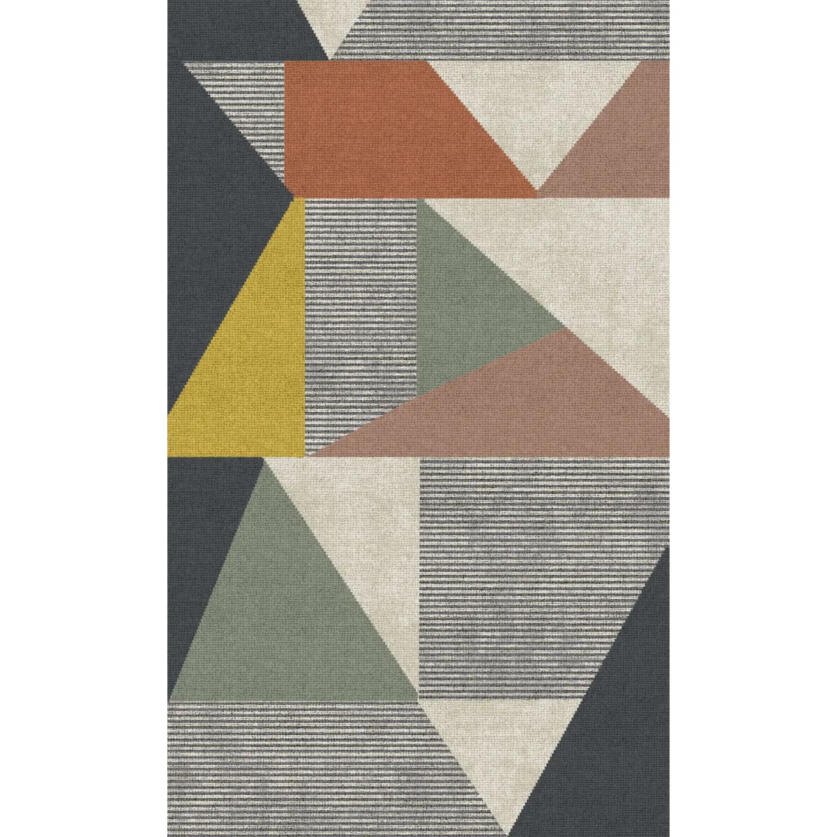 Mizza Grey Multicolor Rug