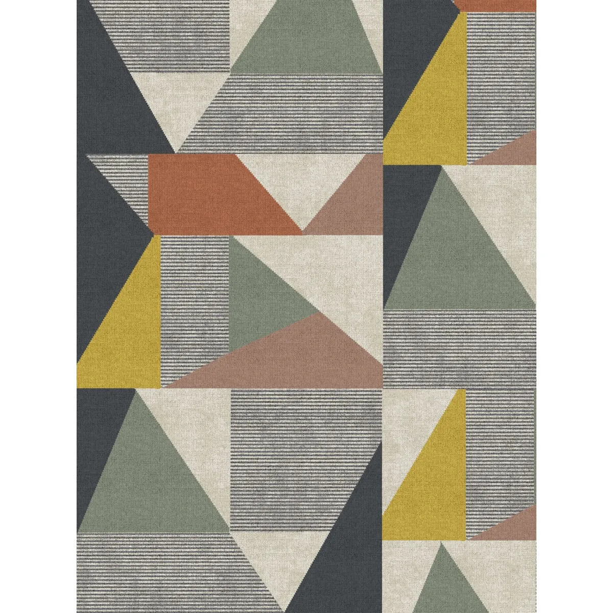 Mizza Grey Multicolor Rug