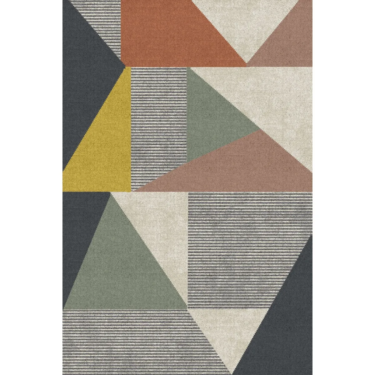 Mizza Grey Multicolor Rug