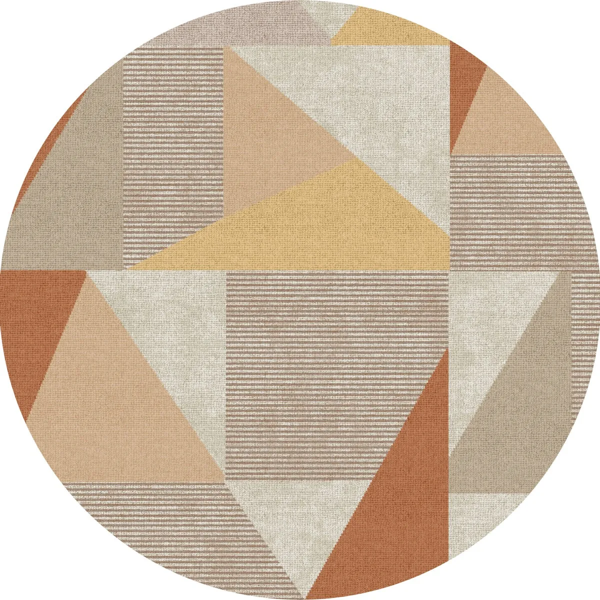 Mizza Orange Beige Rug