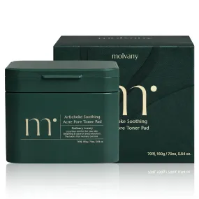 Molvany Artichoke Soothing Acne Pore Toner Pad