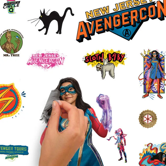 Ms. Marvel Peel And Stick Wall Decals