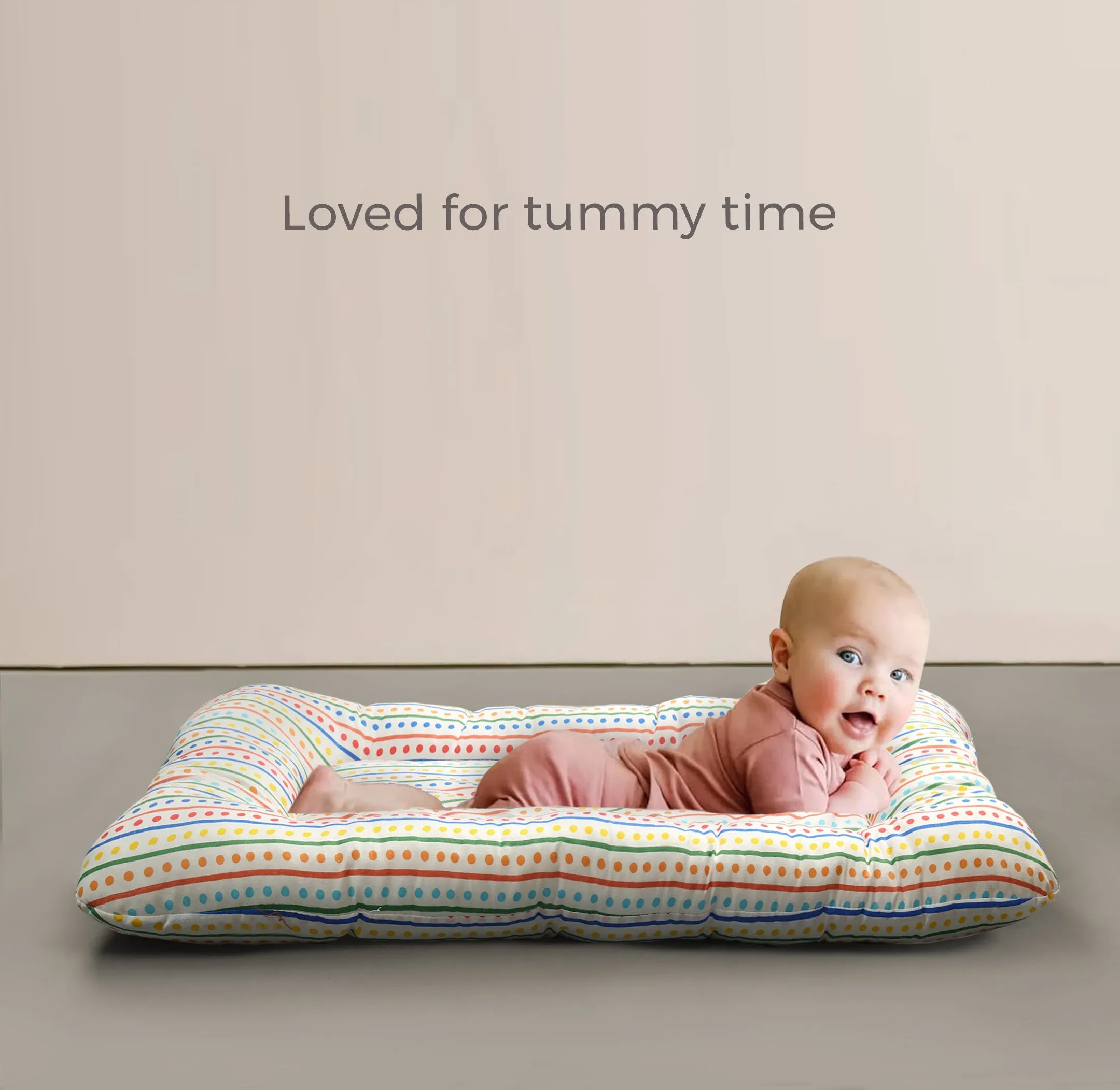 Multi Dots Baby Snuggle Mattress