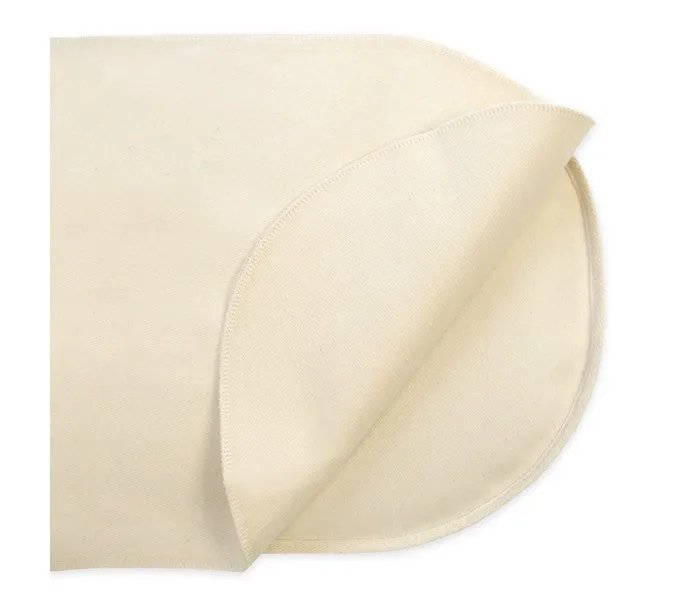 Naturepedic Organic Cotton Waterproof Fitted Protector Pad - for Stokke Oval Crib