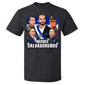 Nayib Bukele Ministers Black T-Shirt  El Salvador - Unisex