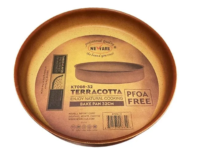 NEWARE Terracotta 9 Piece Cooking Set with GRIDDLE / Batería de 9 piezas de Terracotta con COMAL