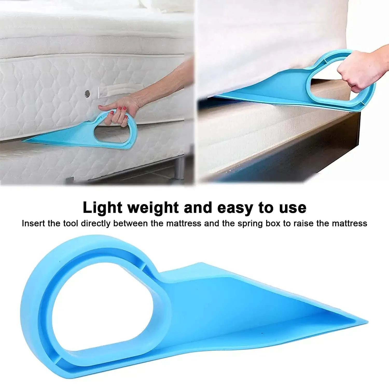 NEXAR Mattress Lifter Tool 2 in 1 Bedsheet Tucker Tool/Stand Bed Lifter Helps Lift and Hold Mattress Wedge Elevator Tool Bed Making Tool Bed Tucker Tool