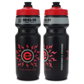 NGN Sport – High Performance Bike Water Bottles – 24 oz | Black & Red (2-Pack)