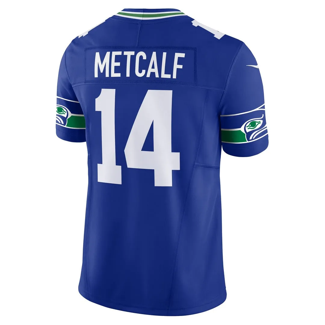 Nike Men's NFL Seattle Seahawks DK Metcalf Throwback Limited Jersey