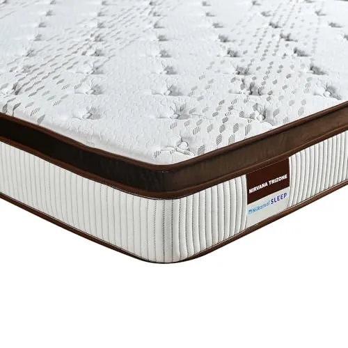 Nilkamal SLEEP Nirvana TriZone Bounce Foam Mattress(Single, 75x36x8)