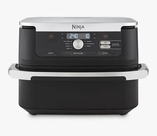 Ninja AF500UK Foodi FlexDrawer Dual Air Fryer 10.4L Black