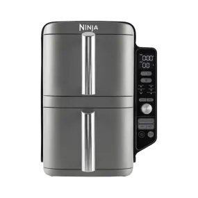 Ninja SL400UK 9.5 Litre 2-Drawer XL Double Stack Air Fryer - Grey