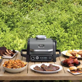 NINJA WOODFIRE ELECTRIC BBQ  GRILL & SMOKER - OG701UK - SALE DEAL!