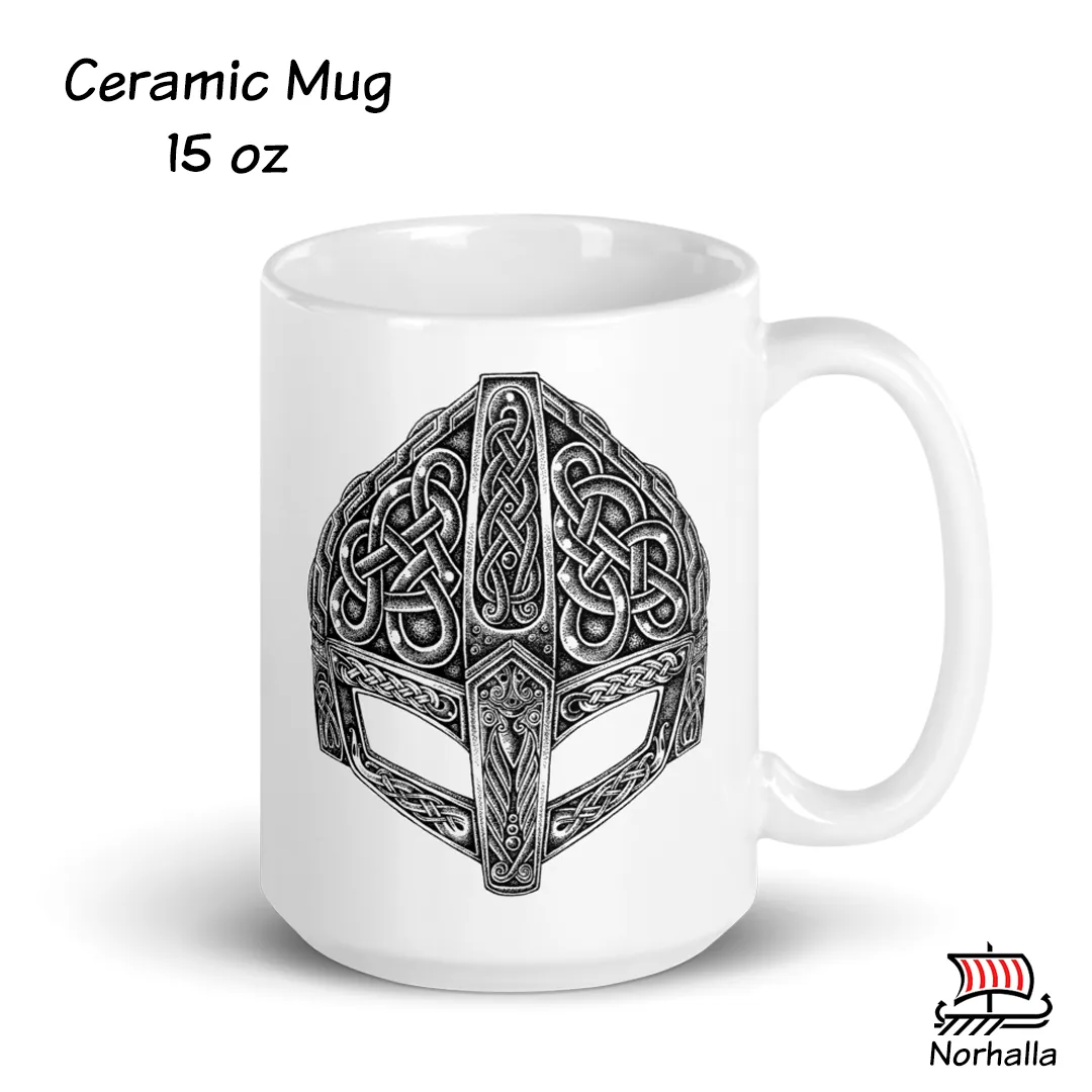 Nordic Viking Helmet Mug