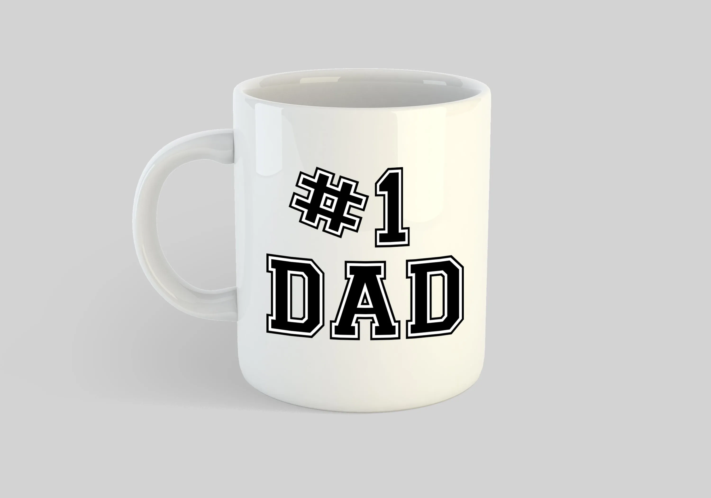 Number 1 Dad Mug