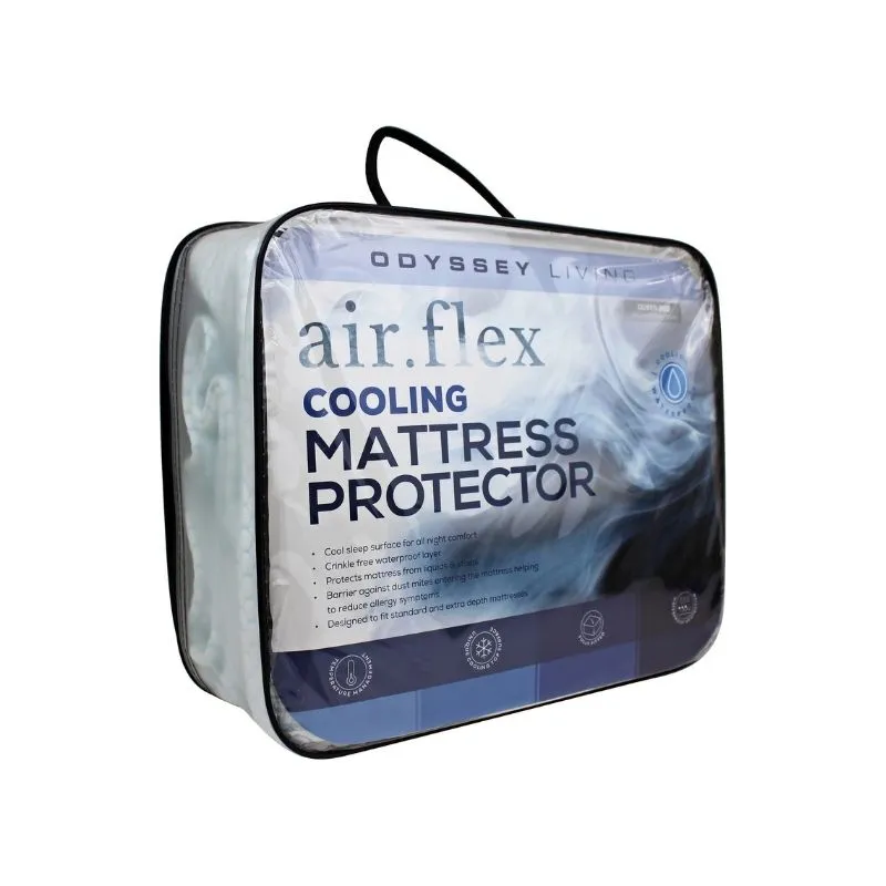 Odyssey Living Air Flex Cooling Mattress Protector