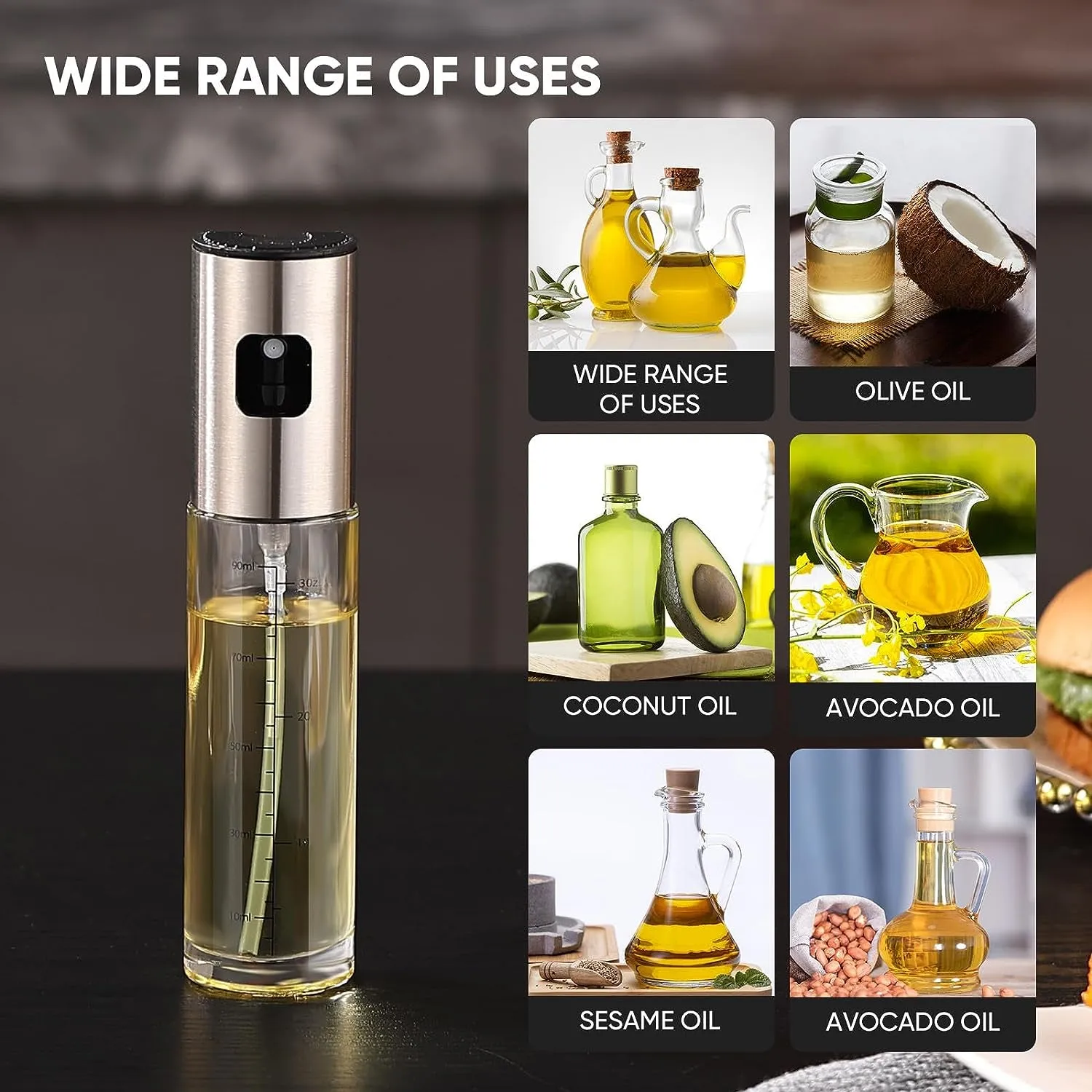 Oil Sprayer for Cooking, Olive Oil Sprayer