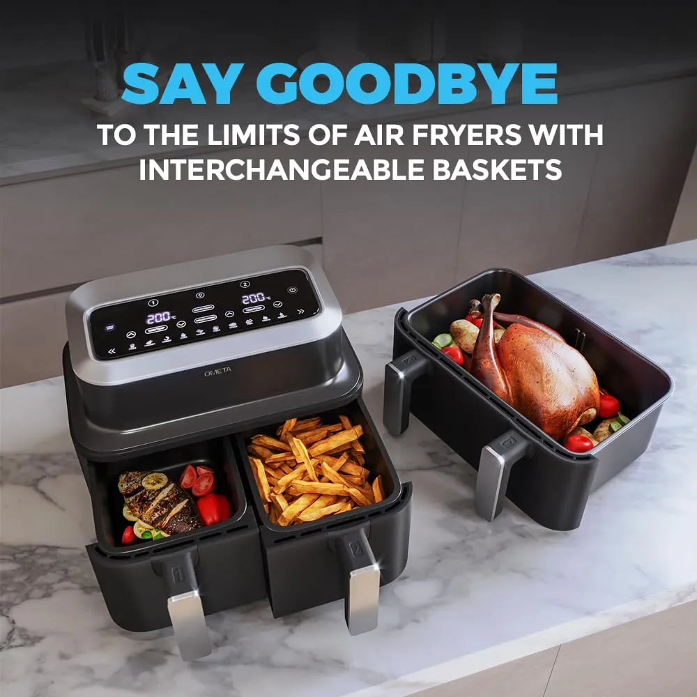 Ometa 9L Dual Air Fryer (New)