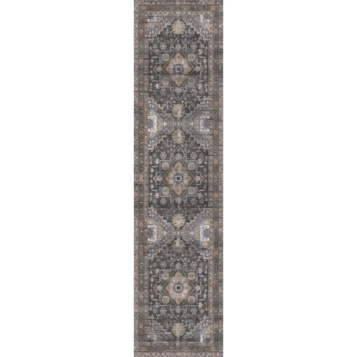 Ozana Brown Multi Rug - Second Love