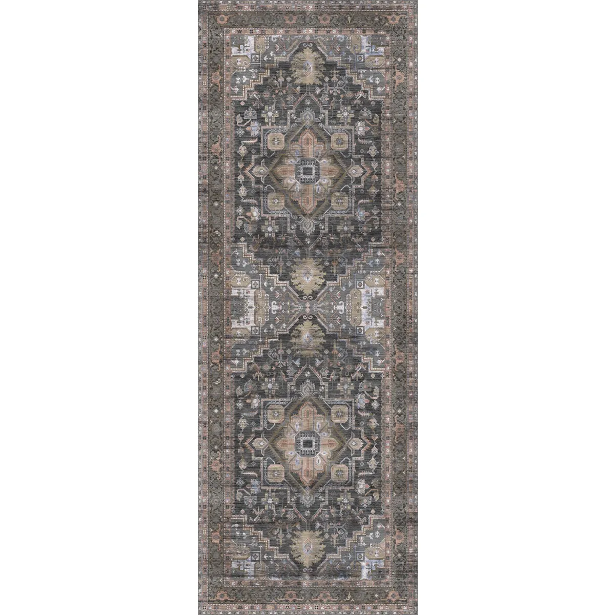 Ozana Brown Multi Rug - Second Love