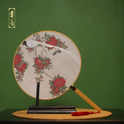 Palace Fan Traditional Craft Fan Chinese Silk Fan 0012