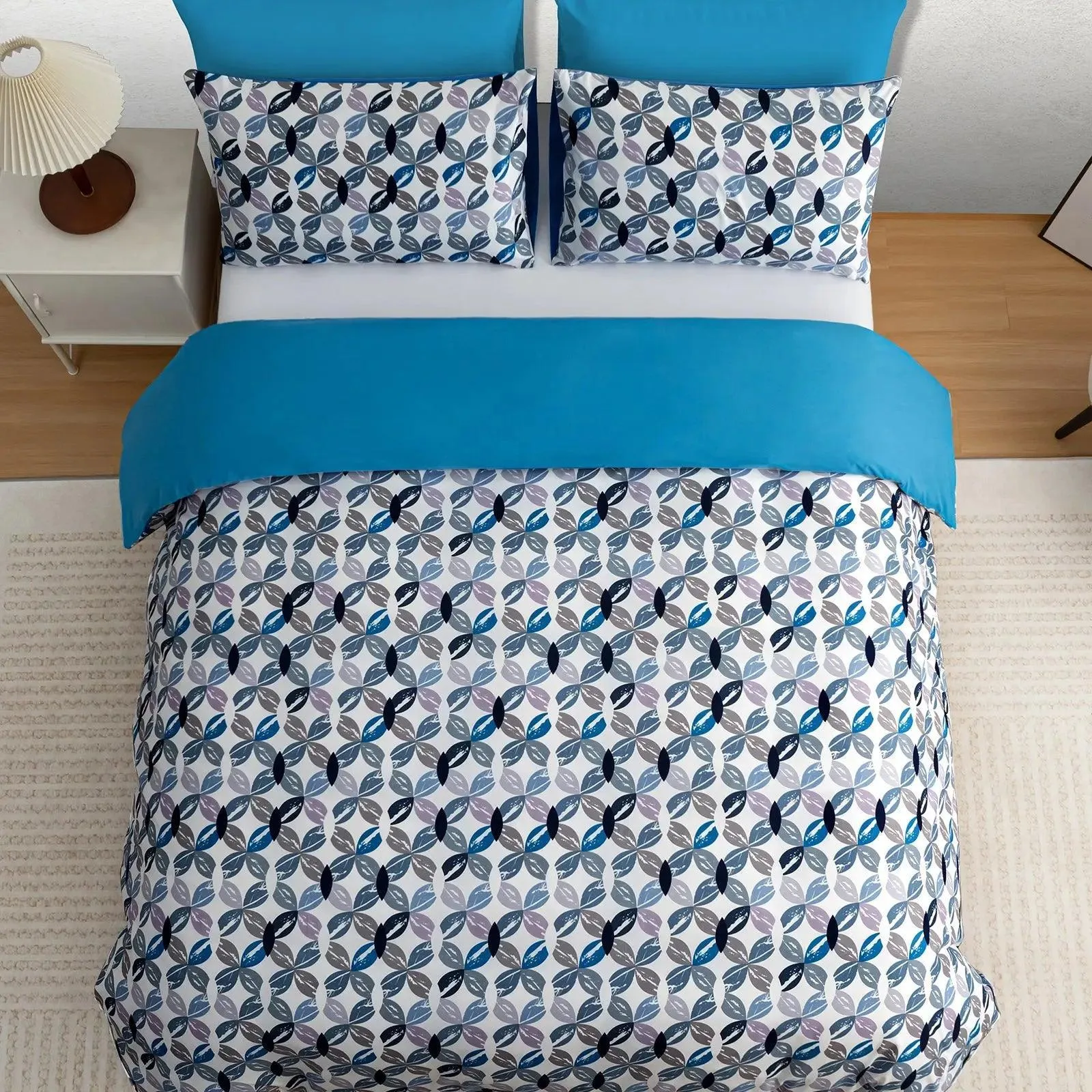 Pamposh Duvet Cover Set-Butterfly