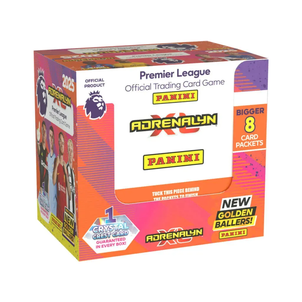 Panini 2024-25 Premier League Adrenalyn XL Cards Box (50 Packs Each)