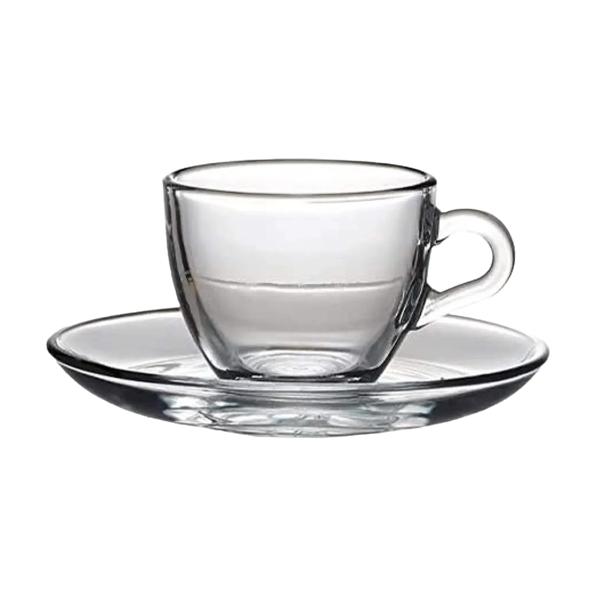 Pasabahce Espresso Cup & Saucer 85ml 6pc Set  23623