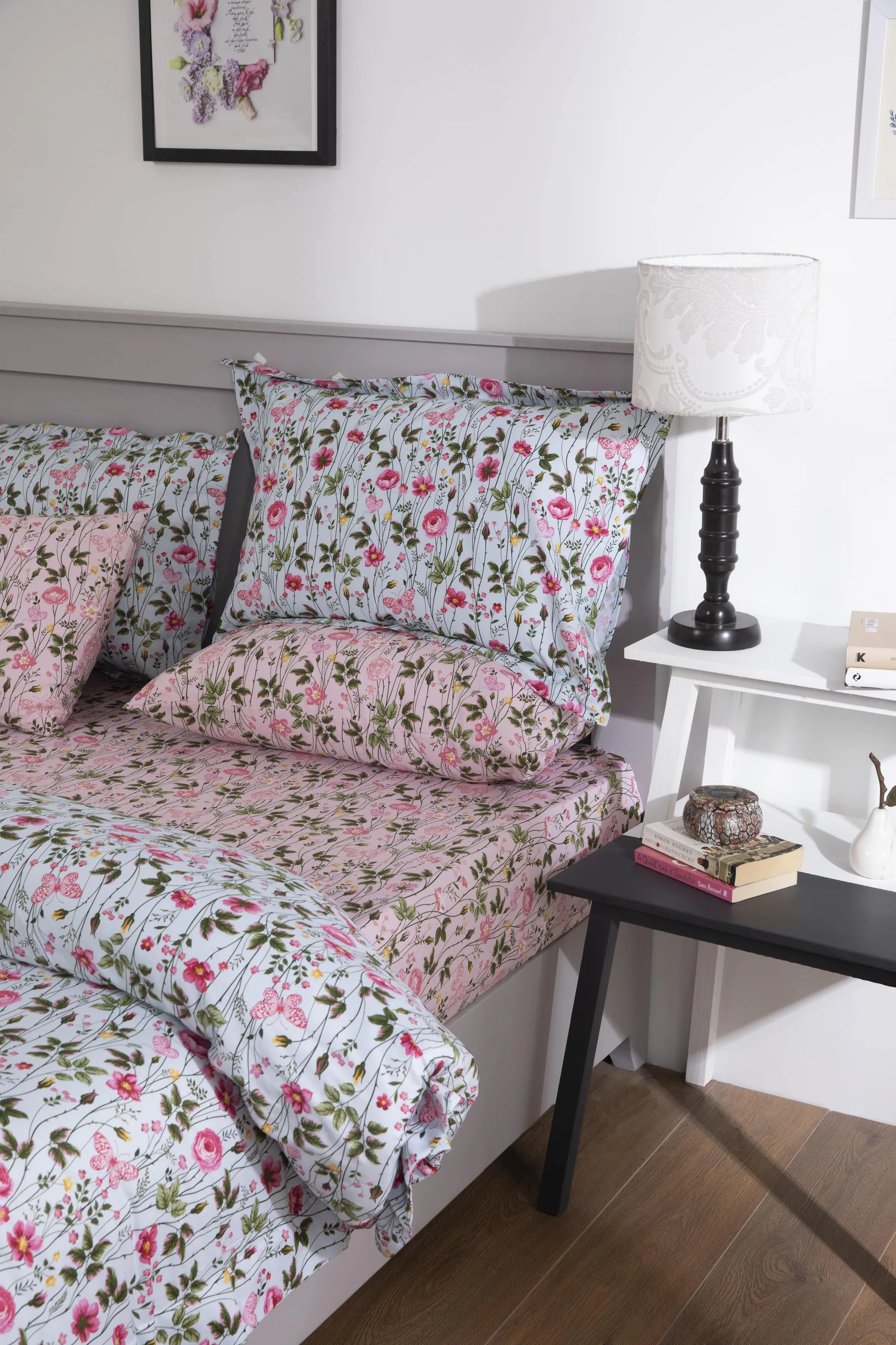 Pastel Floral-Quilt Cover