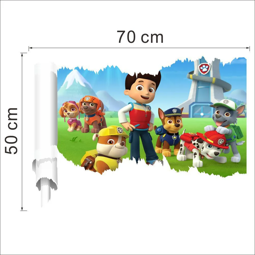 PAW PATROL WALL DECALS