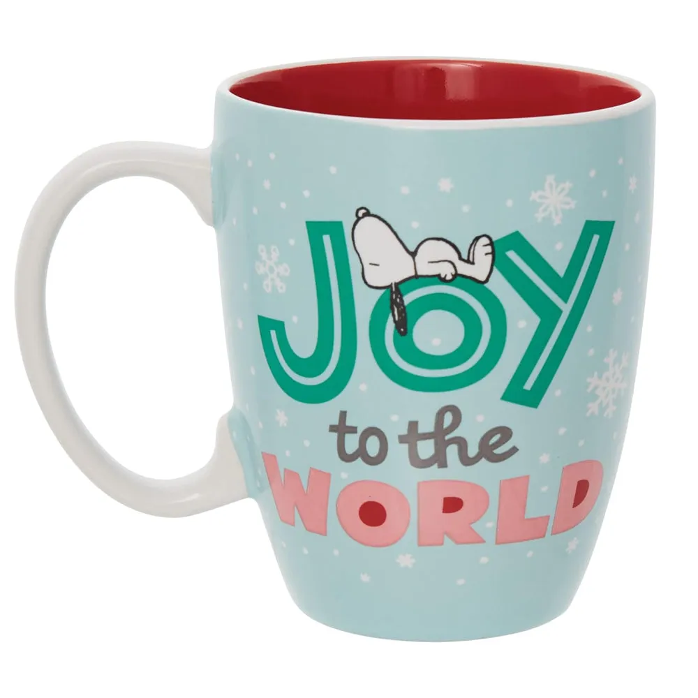 Peanuts Joy to the World Stoneware Mug from Department 56