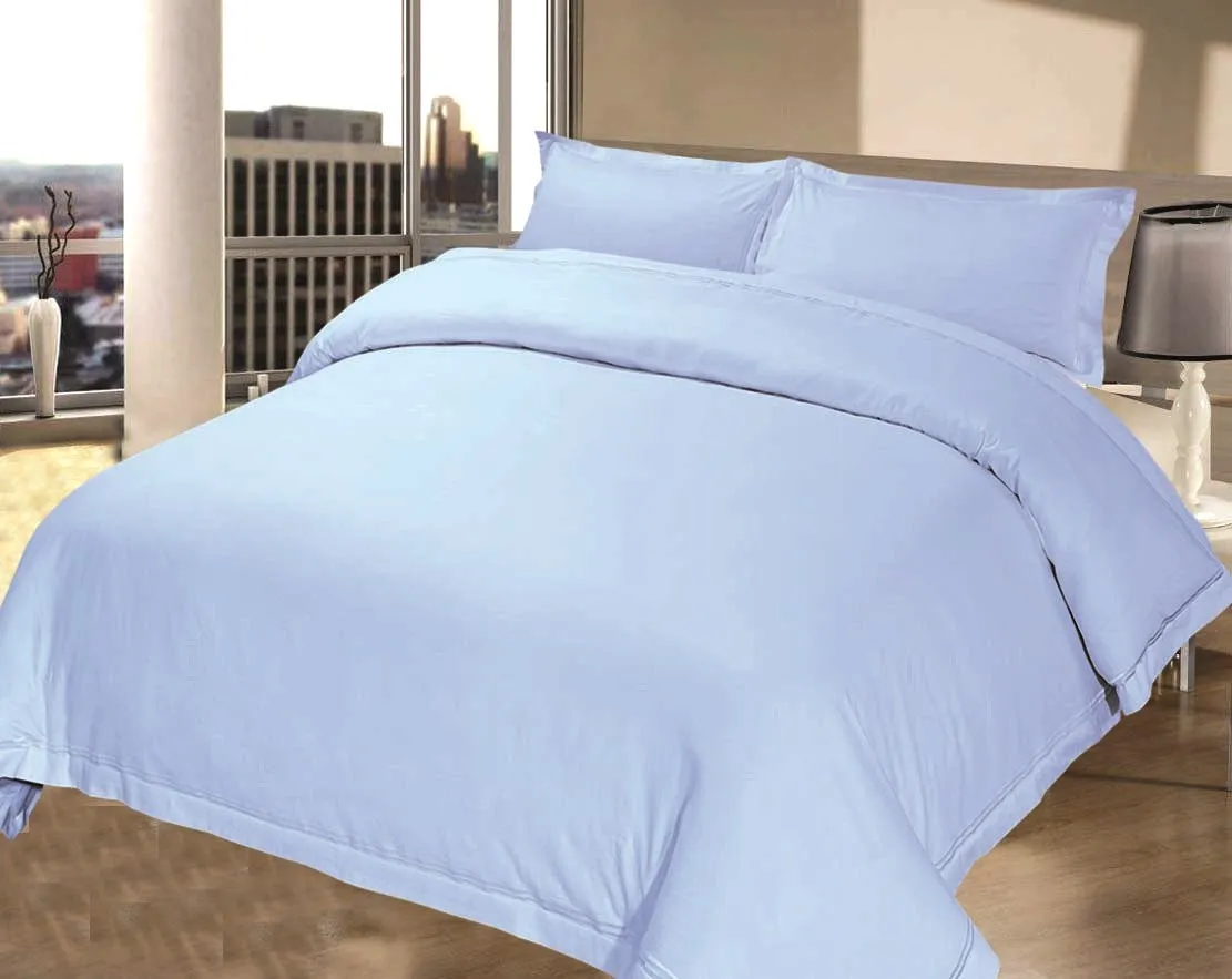 Poly Cotton Plain Duvet Cover Sets Easy Care Polycotton